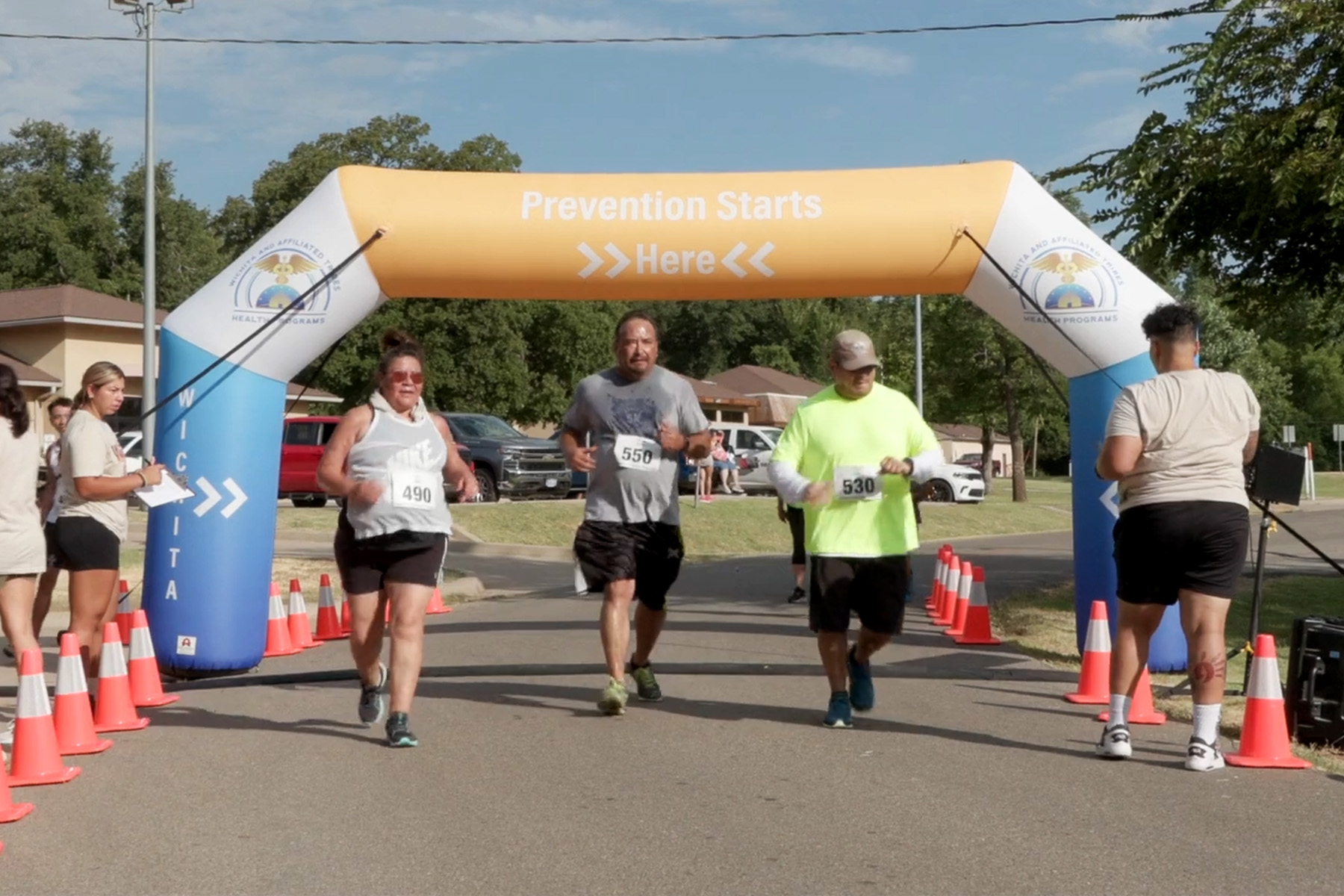 Wichita Tribe Dept. of Health Spirit Run
